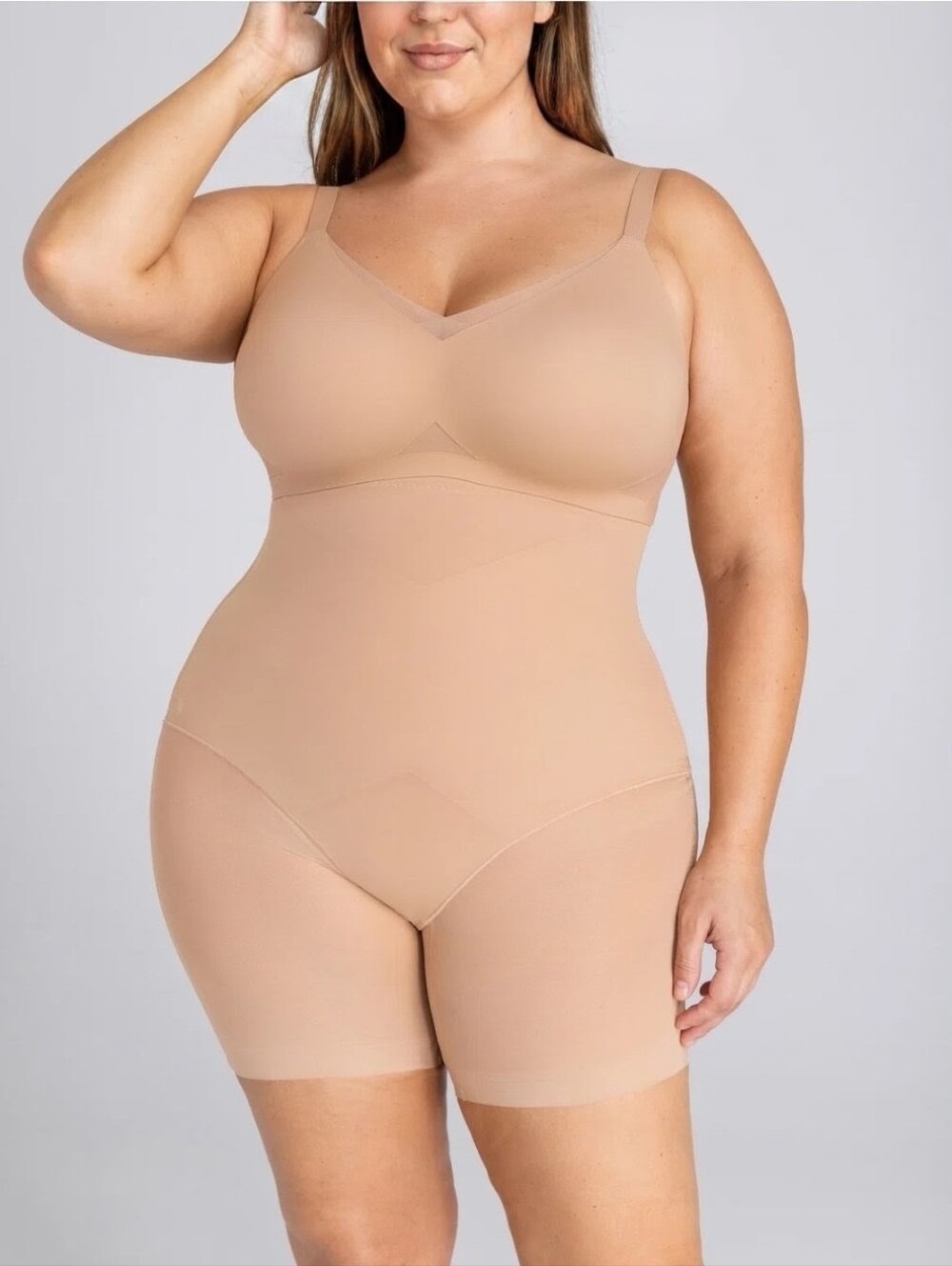 Honeylove Superpower Shapewear Short XL Nude
